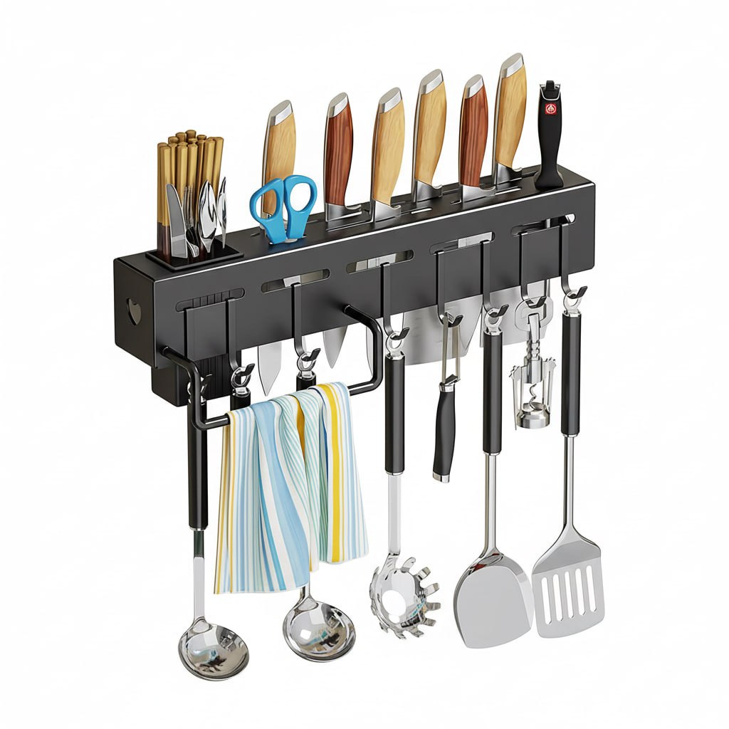 Kitchen Shelf Black