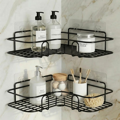 Metal Bathroom Corner Shelf Rack