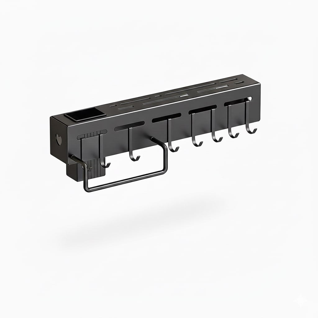 Kitchen Shelf Black
